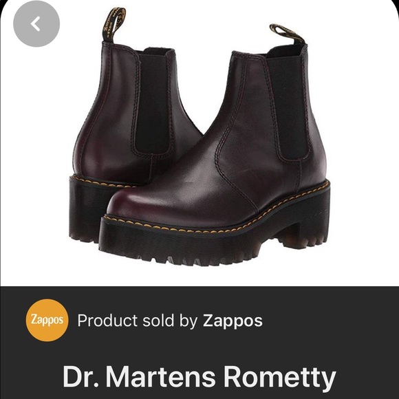 dr martens rometty burgundy